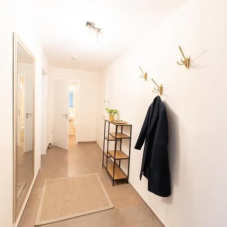 -Zentrale Wohnung-Balkon-Desingerkueche- Bielefeld Exterior foto